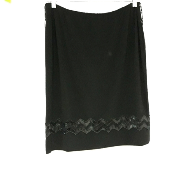 Patra Dresses & Skirts - Patra pull on black skirt size 12
